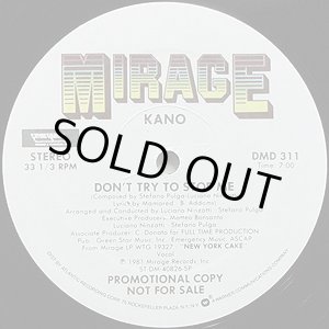 画像: Kano - Don't Try To Stop Me   12"