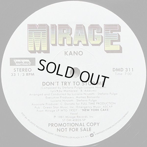 画像1: Kano - Don't Try To Stop Me   12"