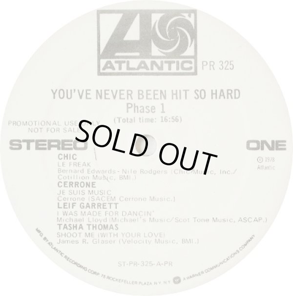 画像2: V.A (Atlantic) - You've Never Been Hit So Hard Phase 1  LP 