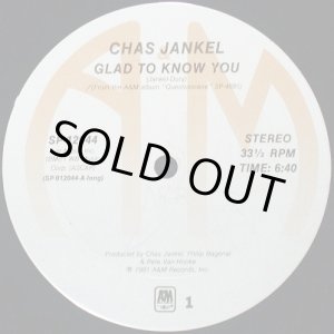 画像: Chas Jankel - Glad To Know You/3,000,000 Synths/Ai No Corrida  12"