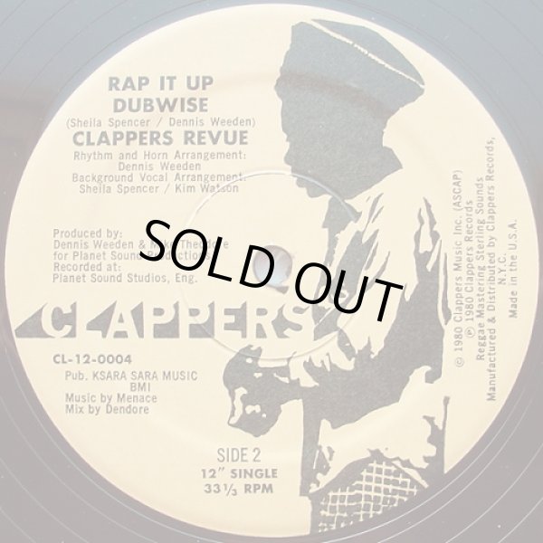 画像2: She/Clappers Revue - Ms. DJ Rap It Up！/Rap It Up Dubwise  12" 