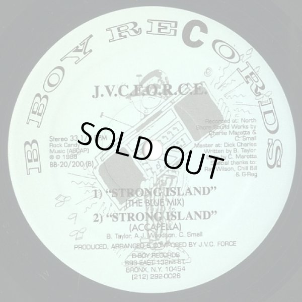 画像2: J.V.C.F.O.R.C.E. - Take It Away/Strong Island (The Blue Mix)   12"
