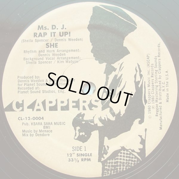 画像1: She/Clappers Revue - Ms. DJ Rap It Up！/Rap It Up Dubwise  12" 