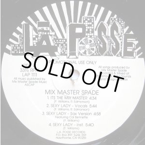 画像: Mix Master Spade - It's The Mix Master/Sexy Lady/Let's Get Stupid/Oh Yeah, I Remember/Under Fire  EP