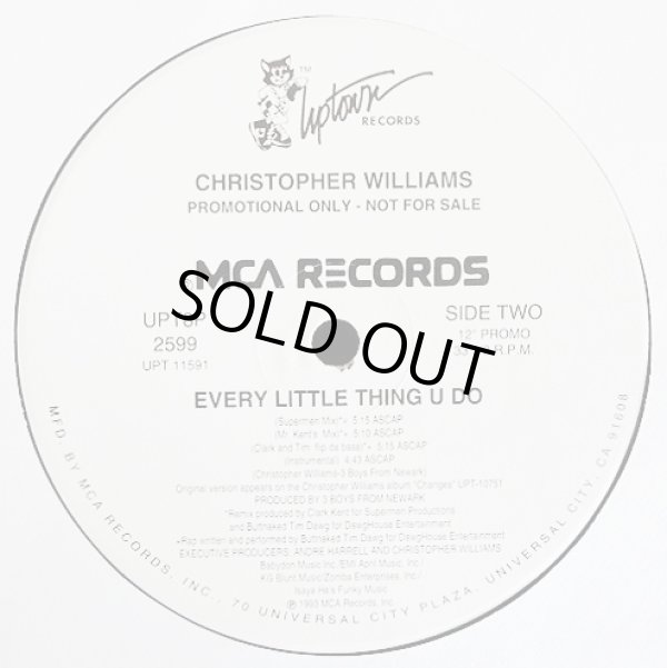 画像2: Christopher Williams - Every Little Thing U Do (7 Vers)  12"