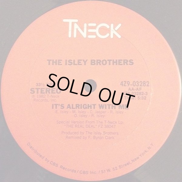 画像1: The Isley Brothers - It's Alright With Me  12"