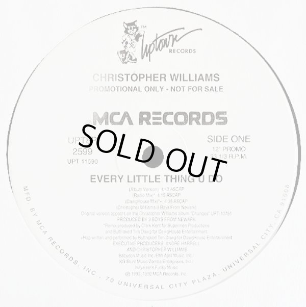 画像1: Christopher Williams - Every Little Thing U Do (7 Vers)  12"
