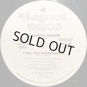 画像: Rainbow Brown - Till You Surrender 12"
