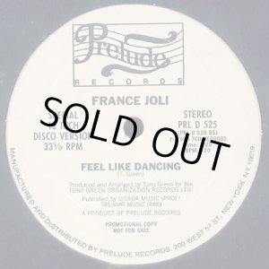 画像: France Joli - The Heart To Break The Heart/Feel Like Dancing  12" 