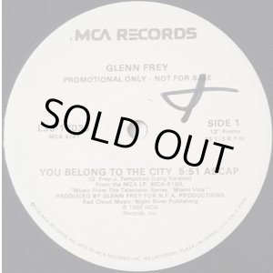 画像: Glenn Frey - You Belong To The City   12"