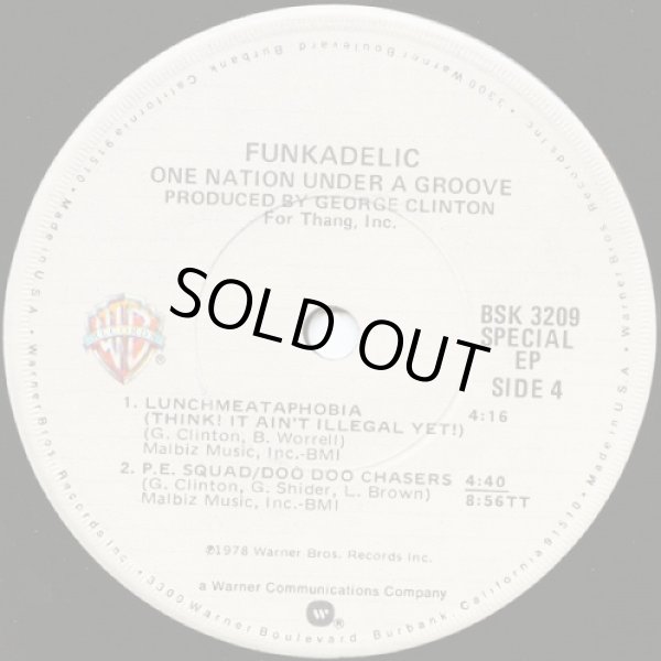 画像5: Funkadelic - One Nation Under A Groove  LP+7"