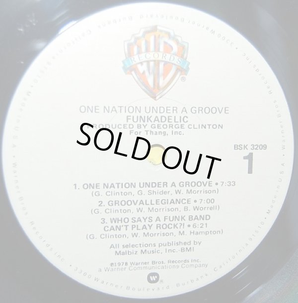 画像2: Funkadelic - One Nation Under A Groove  LP+7"