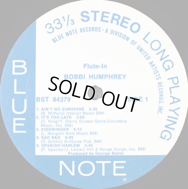 画像2: Bobbi Humphrey - Flute-In   LP