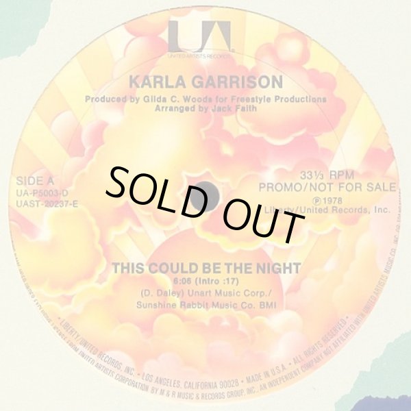 画像1: Karla Garrison - This Could Be The Night  12"