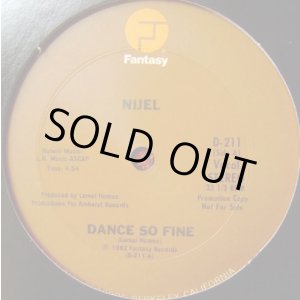 画像: Nijel - Dance So Fine  12" 