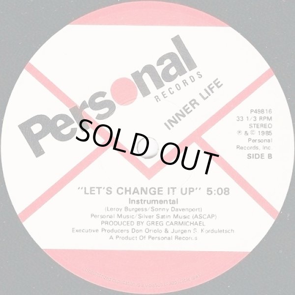 画像2: Inner Life - Let's Change It Up  12"