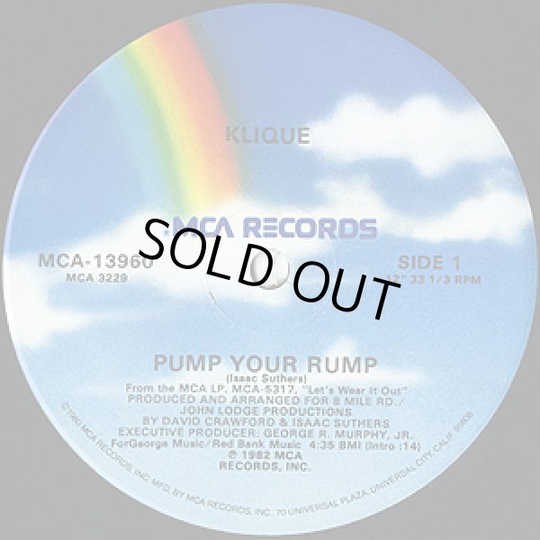 画像2: Klique - Pump Your Rump/I Can't Shake This Feeling   12" 