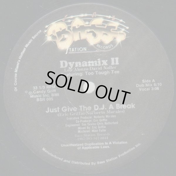 画像1: Dynamix II - Just Give The D.J. A Break/Straight From The Jungle  12"