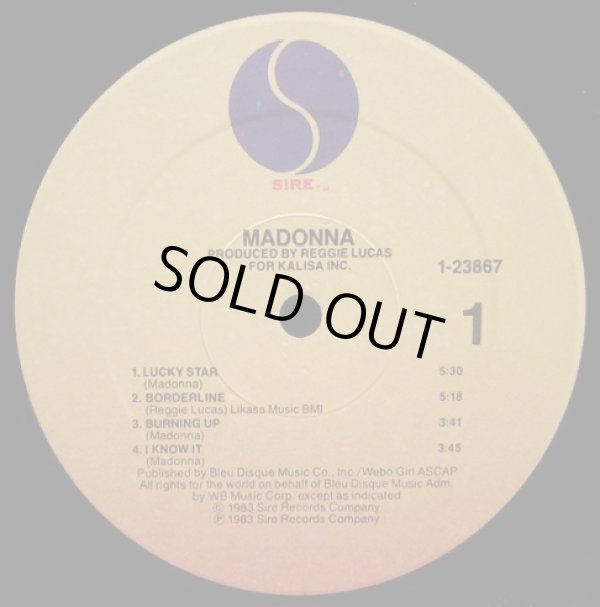 画像2: Madonna - S/T  LP