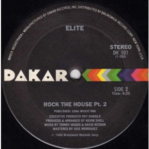 画像: Elite - Rock The House  12"