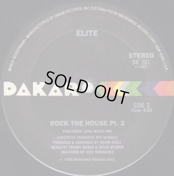 画像1: Elite - Rock The House  12"