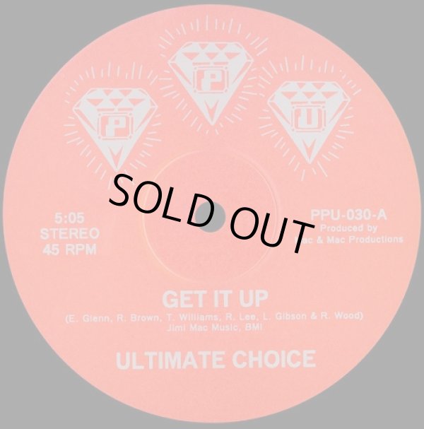 画像1: Ultimate Choice - Get It Up/It's Hot  12"