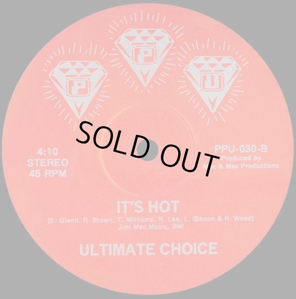 画像2: Ultimate Choice - Get It Up/It's Hot  12"