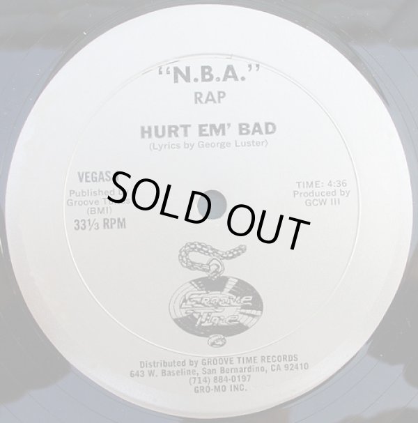 画像1: Hurt Em' Bad - N.B.A. Rap 12"