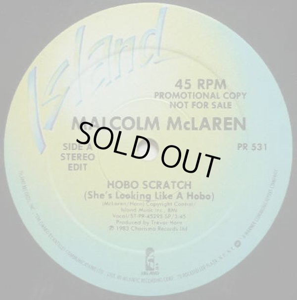画像1: Malcolm McLaren - Hobo Scratch (She's Looking Like A Hobo)/World's Famous/Buffalo Gals  12"