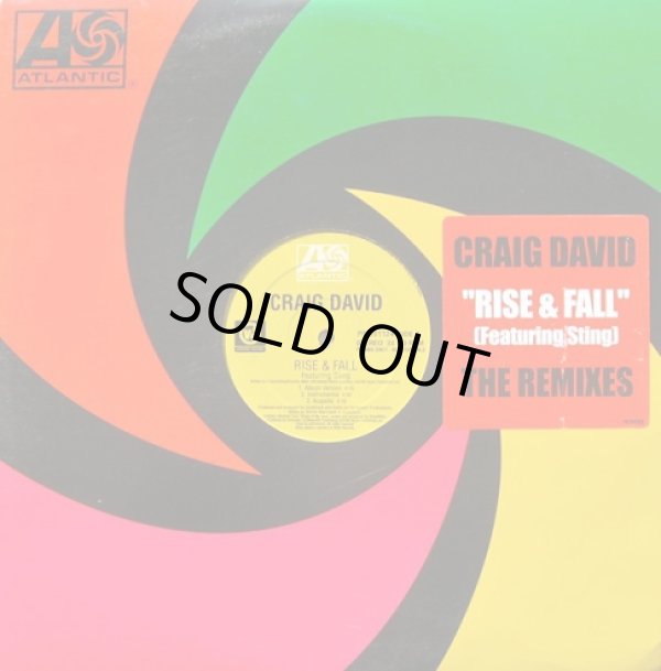 画像1: Craig David - Rise & Fall (The Remixes)   12"X2