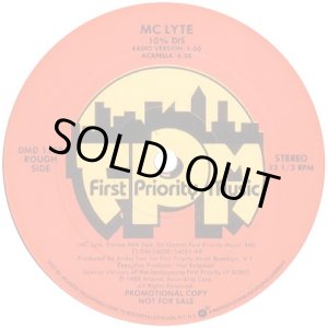 画像: MC Lyte - 10% Dis/Kickin' 4 Brooklyn  12"