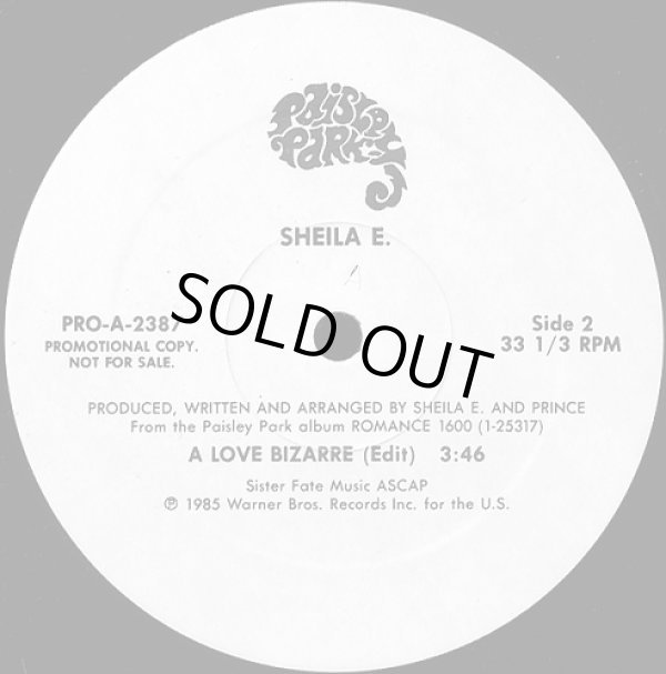 画像2: Sheila E - A Love Bizarre  12" 