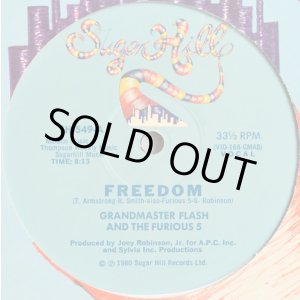 画像: Grandmaster Flash And The Furious 5 - Freedom  12" 