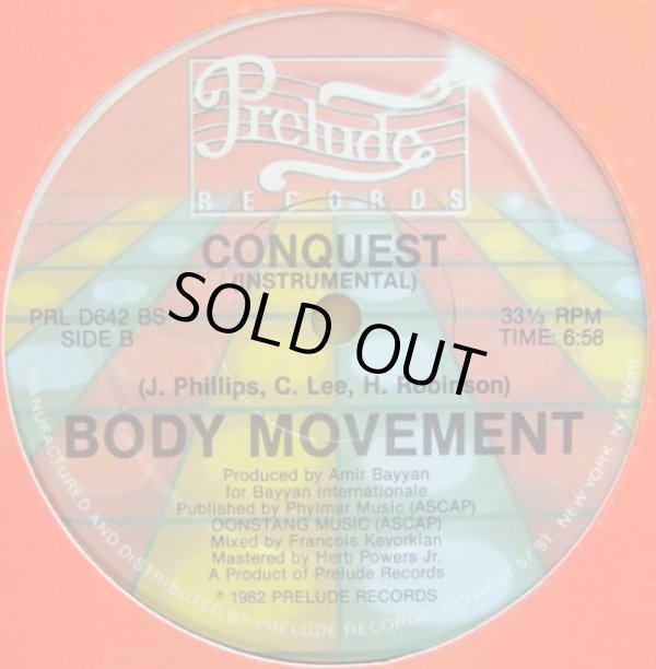 画像2: Conquest	 - Body Movement  12"