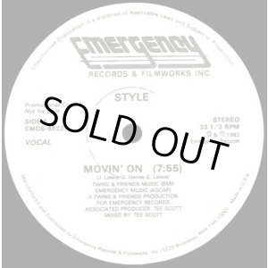 画像: Style - Movin' On  12" 