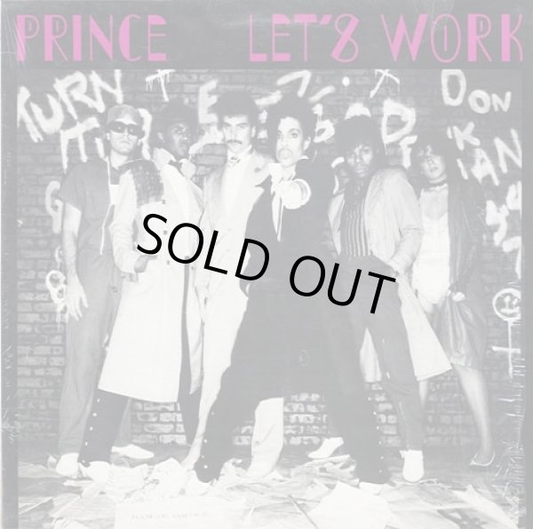 画像1: Prince - Let's Work (Dance Remix, Long Version)/Gotta Stop (Messin' About)  12"  