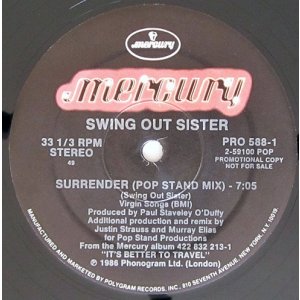 画像: Swing Out Sister - Surrender (Pop Stand Mix/Stuff Gun Mix)   12"