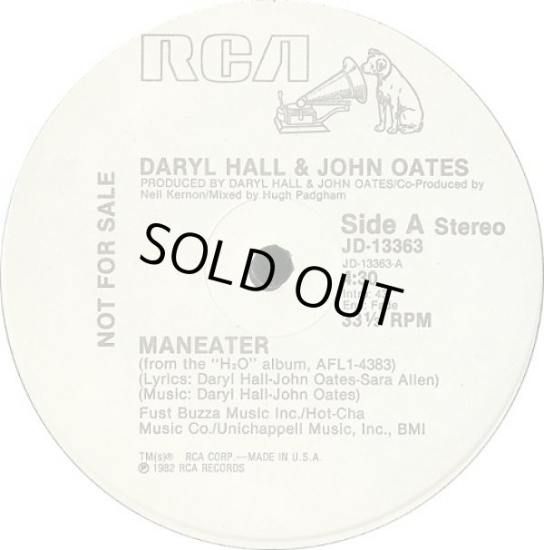 画像1: Daryl Hall & John Oates - Maneater/Family Man  12" 