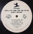 画像3: Rusty Bryant - Until It's Time For You To Go  LP 
