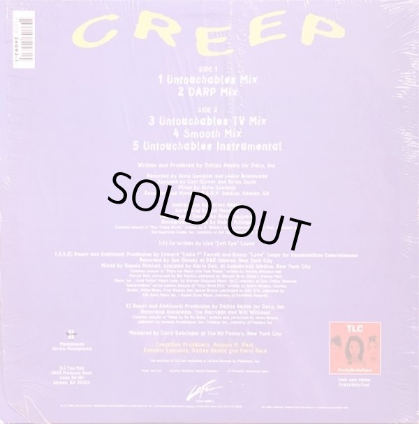 画像2: TLC - Creep (Remix)  12" 