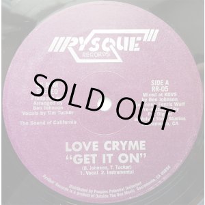 画像: Love Cryme - Get It On/Fffreak  12" 