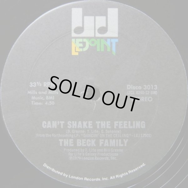 画像1: The Beck Family - Can't Shake The Feeling  12" 