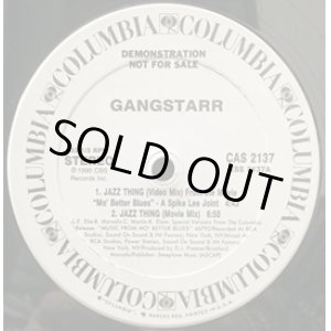 画像: Gang Starr/Branford Marsalis - Jazz Thing/Mo' Better Blues  12"