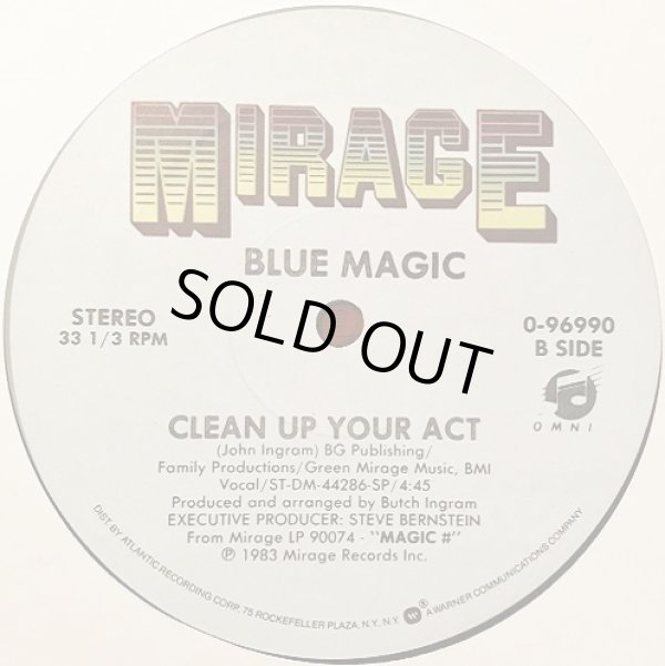 画像2: Blue Magic - See Through/Clean Up Your Act  12"