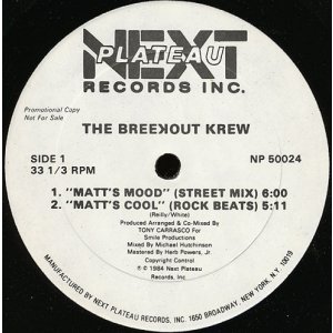 画像: The Breekout Krew - Matt's Mood/Everybody Break/Break,Break  12" 