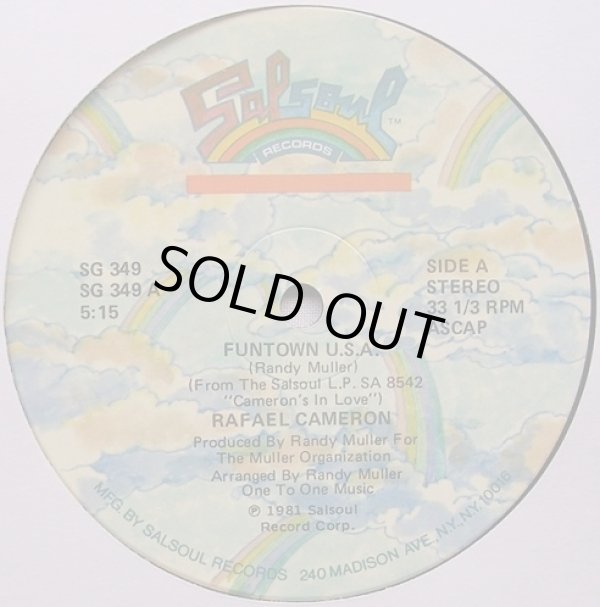 画像1: Rafael Cameron - Funtown U.S.A./In Love  12"