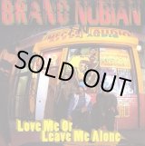 画像: Brand Nubian - Love Me Or Leave Me Alone/The Travel Jam  12" 
