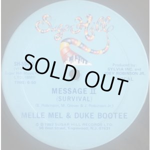 画像: Melle Mel & Duke Bootee - Message II (Survival) 12"