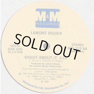 画像: Lamont Dozier - Shout It About It  12"