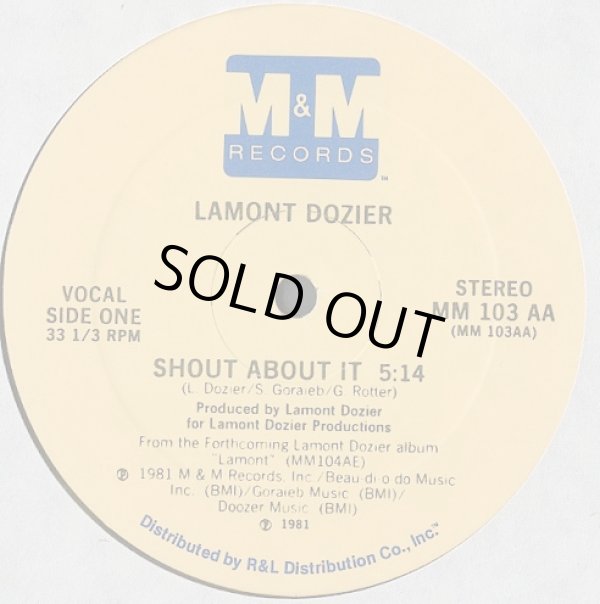 画像1: Lamont Dozier - Shout It About It  12"
